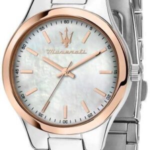 Maserati Attrazione Stainless Steel Mother Of Pearl Dial Quartz R8853151503 Women's Watch