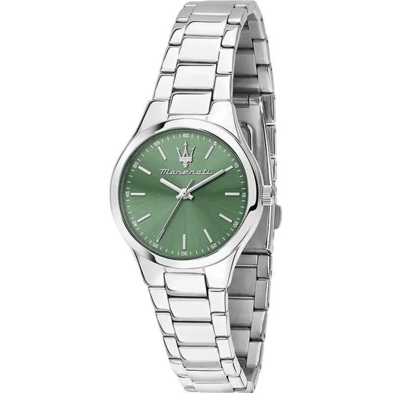 Maserati Attrazione Stainless Steel Green Sunray Dial Quartz R8853151508 Women's Watch Maserati Attrazione Stainless Steel Green Sunray Dial Quartz R8853151508 Women's Watch