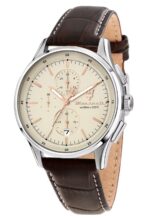 Maserati Sorpasso Chronograph Leather Strap Beige Dial Quartz R8871624010 100M Men's Watch