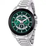 Maserati Traguardo Chronograph Stainless Steel Multicolor Skeleton Dial Quartz R8873612060 100M Men's Watch