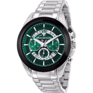 Maserati Traguardo Chronograph Stainless Steel Multicolor Skeleton Dial Quartz R8873612060 100M Men's Watch