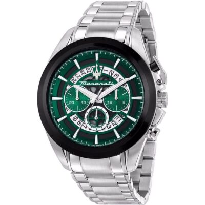 Maserati Traguardo Chronograph Stainless Steel Multicolor Skeleton Dial Quartz R8873612060 100M Men's Watch