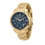 Maserati Successo Chronograph Blue Dial Quartz R8873621021 Men's Watch