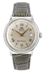 Orient Bambino Classic Leather Strap Beige Dial Automatic RA-AC0025N Men's Watch