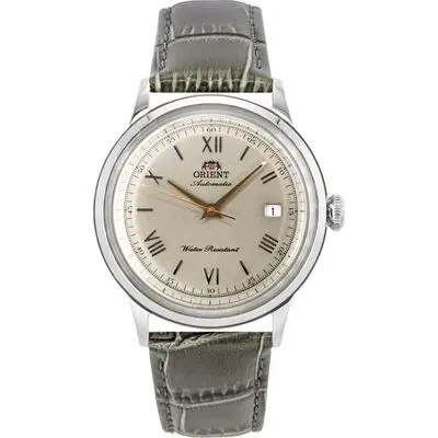 Orient Bambino Classic Leather Strap Beige Dial Automatic RA-AC0025N Men's Watch