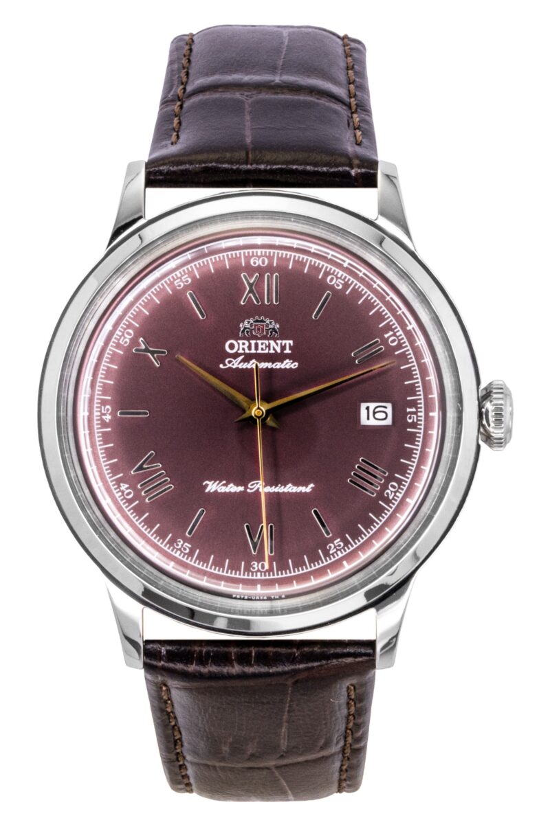 Orient Classic Leather Strap Bordeaux Dial Automatic RA-AC0026R Men's Watch Orient Classic Leather Strap Bordeaux Dial Automatic RA-AC0026R Men's Watch