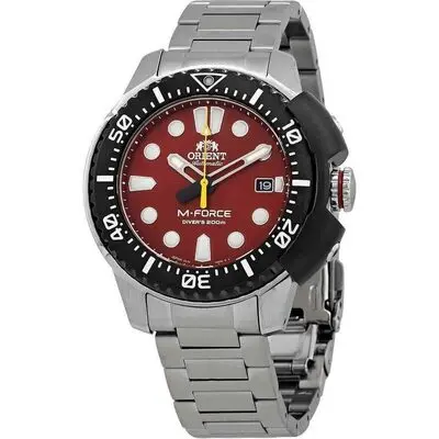Orient M-Force AC0L 70th Anniversary Automatic Diver's RA-AC0L02R00B Japan Made 200M Men's Watch