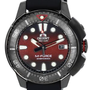 Orient M-Force Limited Edition Red Dial Automatic Diver's RA-AC0L09R00B 200M Men's Watch