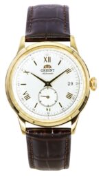 Orient Bambino Version 2 Small Seconds Leather Strap Silver Dial Automatic RA-AP0106S Men's Watch