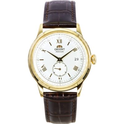 Orient Bambino Version 2 Small Seconds Leather Strap Silver Dial Automatic RA-AP0106S Men's Watch
