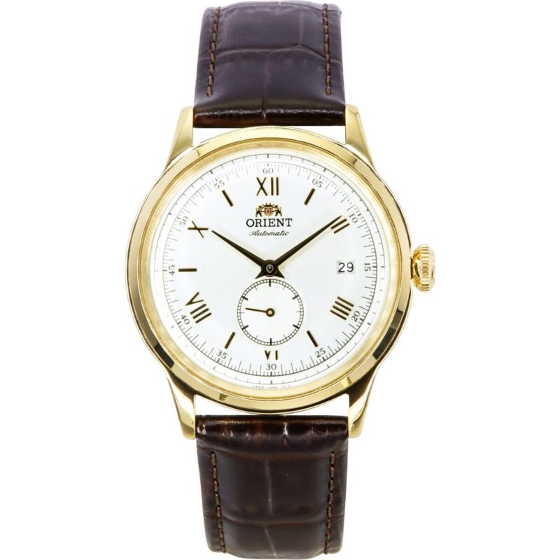 Orient Bambino Version 2 Small Seconds Leather Strap Silver Dial Automatic RA-AP0106S Men's Watch