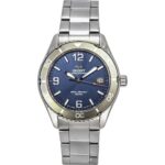 Orient Mako III Stainless Steel Blue Dial Solar Diver's RA-WJ0002L 200M Men's Watch