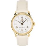 Orient Bambino Leather Strap White Dial Solar RA-WK0001S Men's Watch