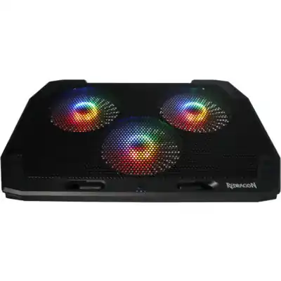 REDRAGON Dual USB 3 Fan RGB Gaming Notebook Stand
