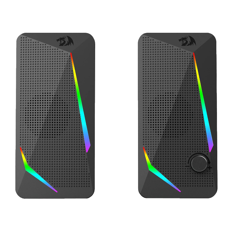 REDRAGON 2.0 Satellite Speakers WALTZ - Black 4 REDRAGON 2.0 Satellite Speakers WALTZ - Black - Image 4