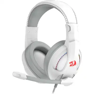 Redragon H211 CRONUS Surround Sound RGB Wired Gaming Headset – White