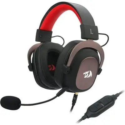 REDRAGON Over-Ear ZEUS 2 USB Gaming Headset - Black