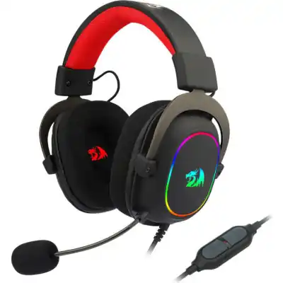 REDRAGON Over-Ear ZEUS-X USB RGB Gaming Headset - Black