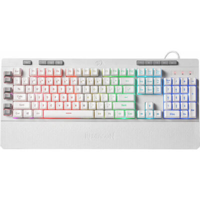 REDRAGON SHIVA Membrane Keyboard - White