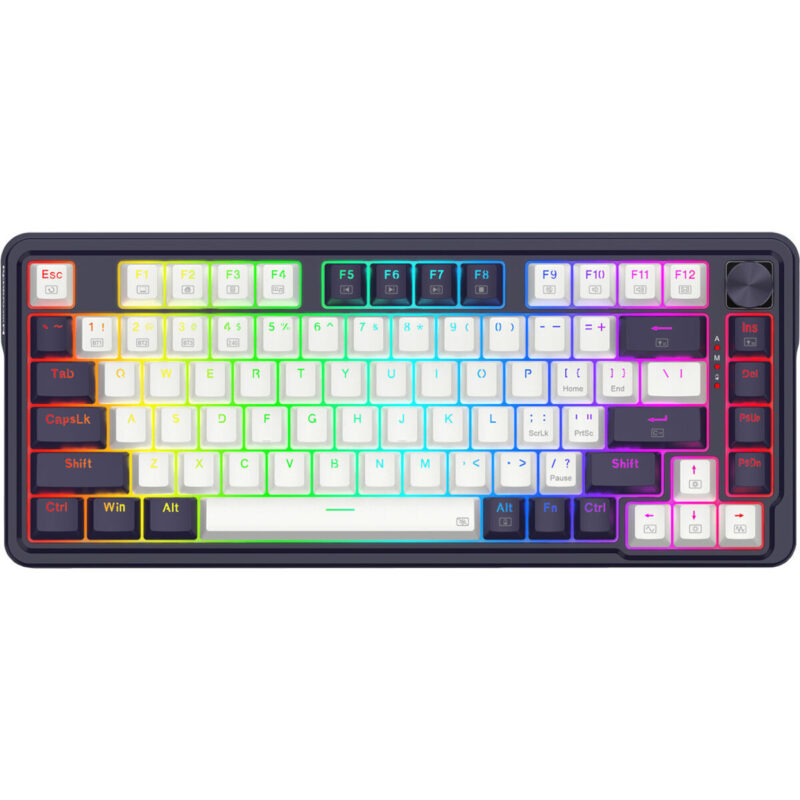 Redragon UCAL K673 PRO Mechanical Wireless Gaming Keyboard - Black (RD-K673WB-RGB-PRO)