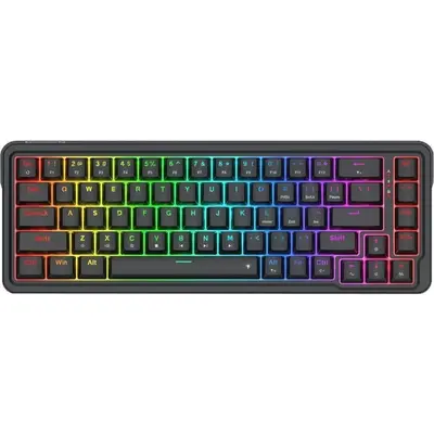 Redragon NOVA K709 65% Wired Gasket RGB Gaming Keyboard - Black
