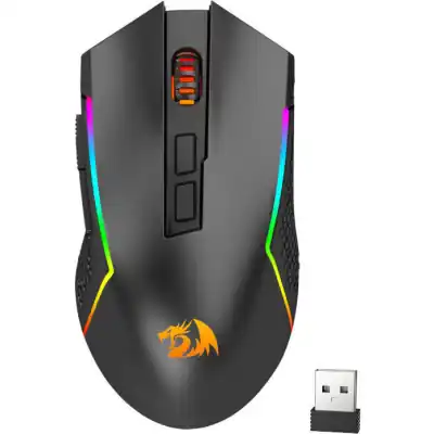 REDRAGON Trident Pro 8000DPI RGB Gaming Mouse - Black