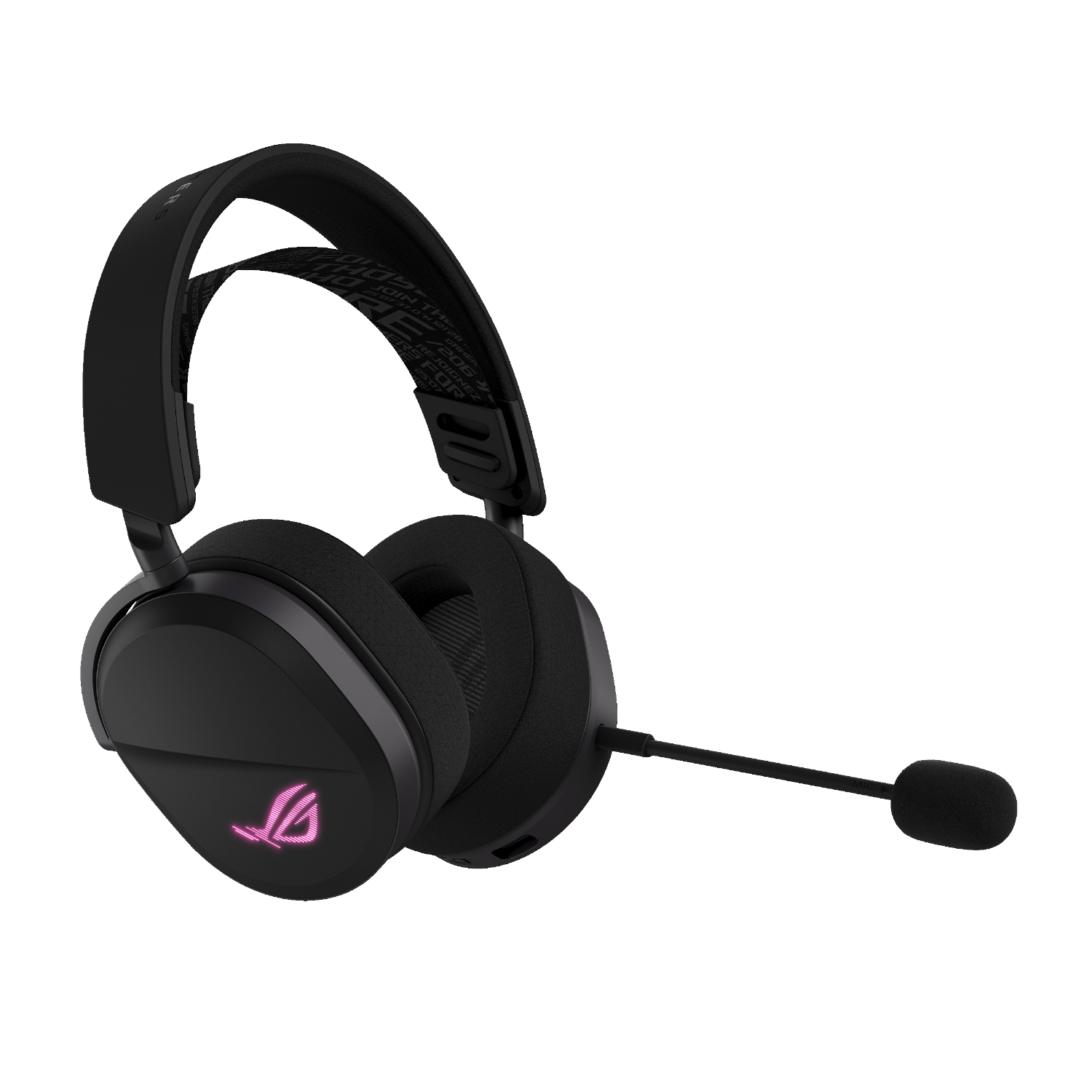 Asus ROG Pelta Stereo Wireless Gaming Headset - Black - Image 2