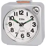 Elite Sveglia Silent Con Luce E Snooze - Argento - Silent Alarm Clock With Light And Snooze - Silver (RS7150_S) Unisex WATCHES