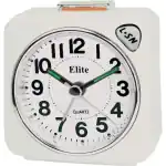 Elite Sveglia Silent Con Luce E Snooze - Bianco - Silent Alarm Clock With Light And Snooze - White (RS7150_W) Unisex WATCHES