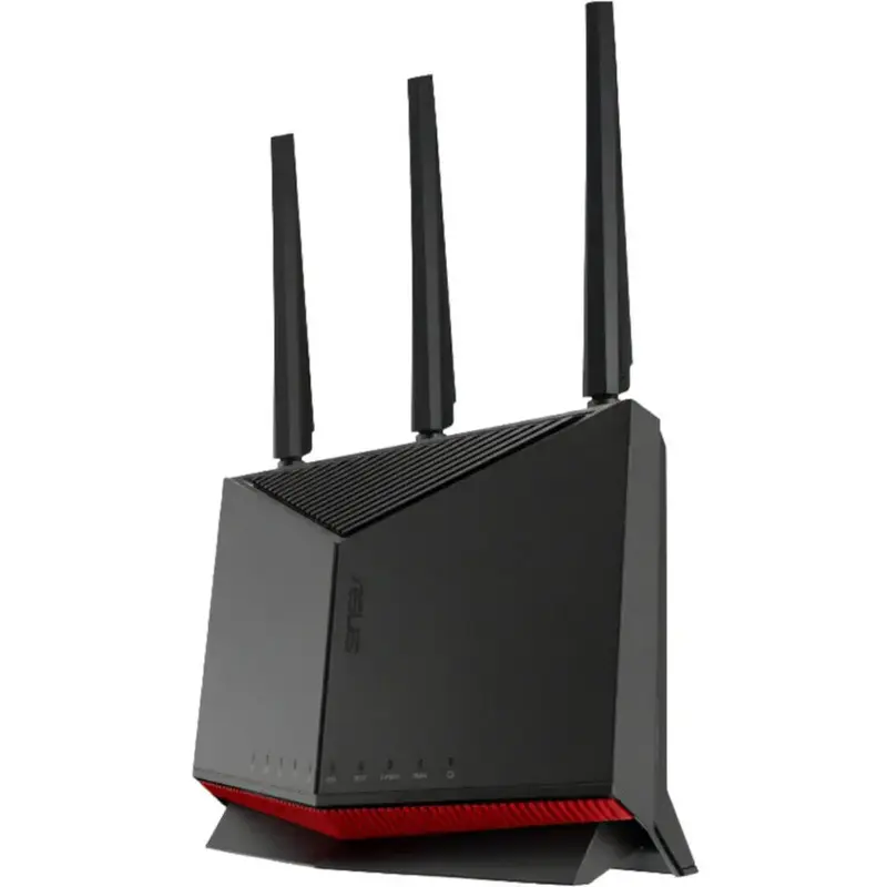 ASUS RT-BE86U Wi-Fi 7 Dual-Band 10G and 2.5G AiMesh Wireless Router-Black