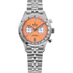 Ratio Street Racer Chronograph RTC019 200M Salmon Reverse Panda Dial Limited Edition Watch
