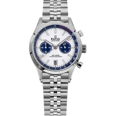 Ratio Street Racer Chronograph RTC022 200M Black Panda Dial Limited Edition Watch