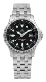 Ratio FreeDiver Professional Sapphire Black Dial Quartz RTF005 200M Men's Watch