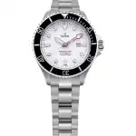 Ratio FreeDiver Sapphire Stainless Steel White Dial Automatic RTFL833 200M Women's Watch