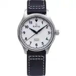 Ratio Skysurfer Pilot Full Luminous Dial Leather Automatic RTS307 200M Men's Watch