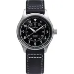 Ratio Skysurfer Pilot Black Sunray Dial Leather Automatic RTS314 200M Men's Watch