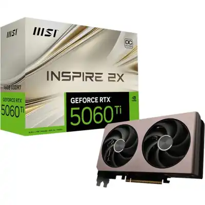 MSI GeForce RTX 5060 Ti 16GB INSPIRE 2X OC Graphics Card