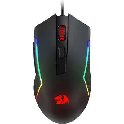Redragon M616 TRIDENT 10000DPI RGB Gaming Mouse - Black