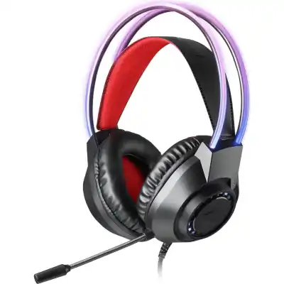 Redragon SCREAM Over-Ear RGB Gaming Headset - Black