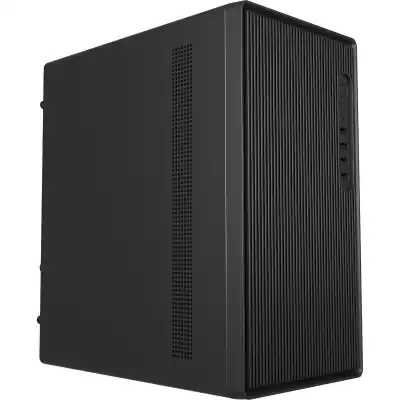 FSP S120 M-ATX Mid Tower Desktop Chassis - Black