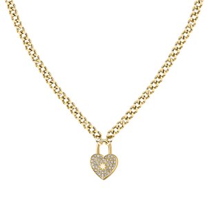 Morellato Abbraccio Gold Tone Stainless Steel Necklace SABG25 For Women