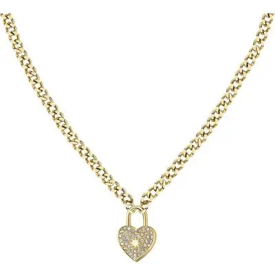 Morellato Abbraccio Gold Tone Stainless Steel Necklace SABG25 For Women
