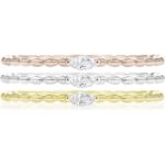 Morellato 1930 Sterling Silver Multi Tone SAHA15014 Women's Ring