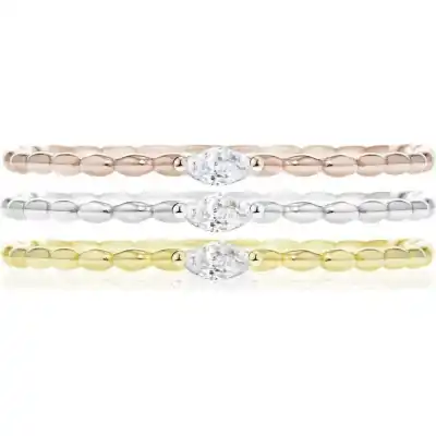 Morellato 1930 Sterling Silver Multi Tone SAHA15014 Women's Ring