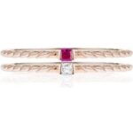 Morellato 1930 Rose Gold Tone Sterling Silver SAHA16016 Women's Ring