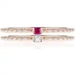 Morellato 1930 Rose Gold Tone Sterling Silver SAHA16016 Women's Ring