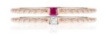 Morellato 1930 Rose Gold Tone Sterling Silver SAHA16016 Women's Ring