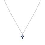 Morellato Tesori Necklace With Blue Cross SAIW216 For Women
