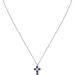 Morellato Tesori Necklace With Blue Cross SAIW216 For Women