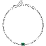 Morellato Tesori Bracelet With Green Stone SAIW239 For Women
